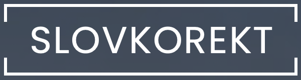 Logo webu slovkorekt.sk
